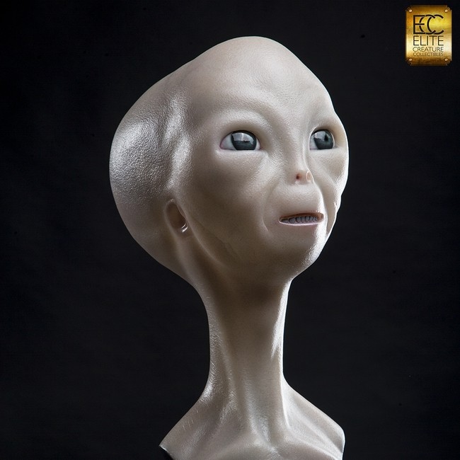 Alien Visitor - Close Encounters of the Third Kind - Life Size Büste