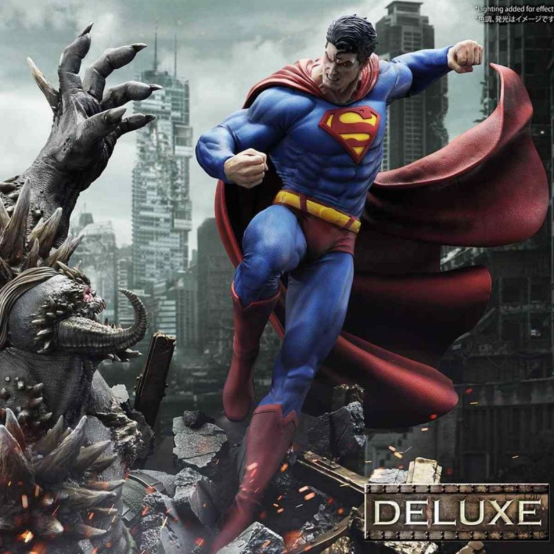 Superman Vs. Doomsday by Jason Fabok (Deluxe Bonus Version) - DC Comics - 1/3 Scale Statue