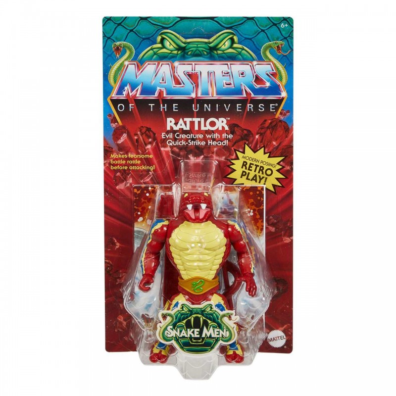 Rattlor - Masters of the Universe Origins - Actionfigur 14cm