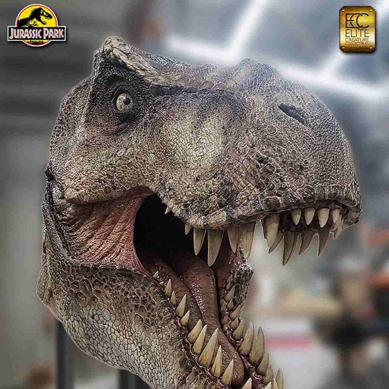 Tyrannosaurus Rex - Jurassic Park - Life Size Büste