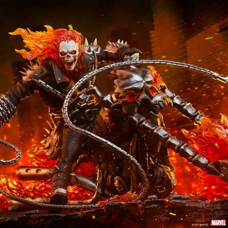 Ghost Rider - Marvel Contest of Champions - 1/6 Scale Diorama