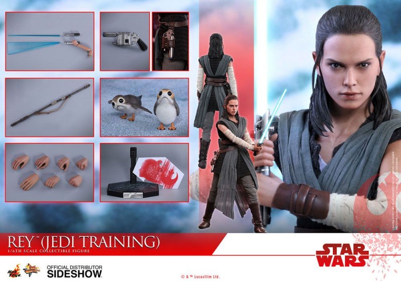 Rey (Jedi Training) - Star Wars: The Last Jedi - 1/6 Scale Figur