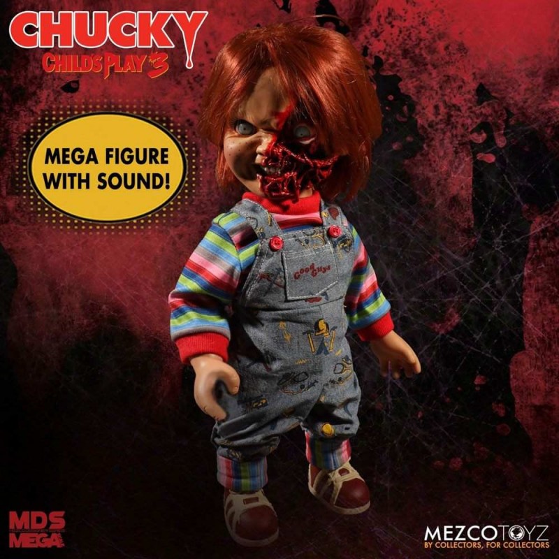 Pizza Face Chucky - Chucky Die Mörderpuppe 3 - Puppe 38cm
