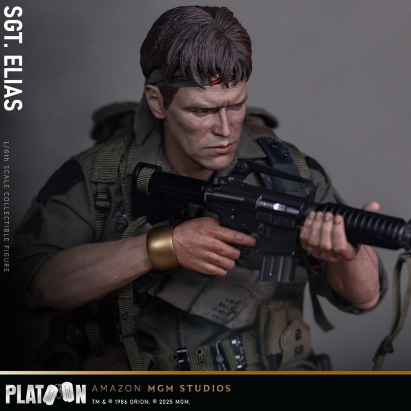 Sergeant Elias - Platoon - 1/6 Scale Actionfigur