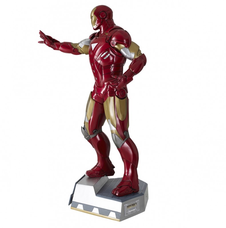 Ironman Iron Man 2 LifeSize Statue Piece Hunter Swiss