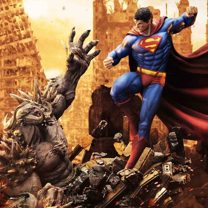 Superman Vs. Doomsday by Jason Fabok - DC Comics - 1/3 Scale Statue