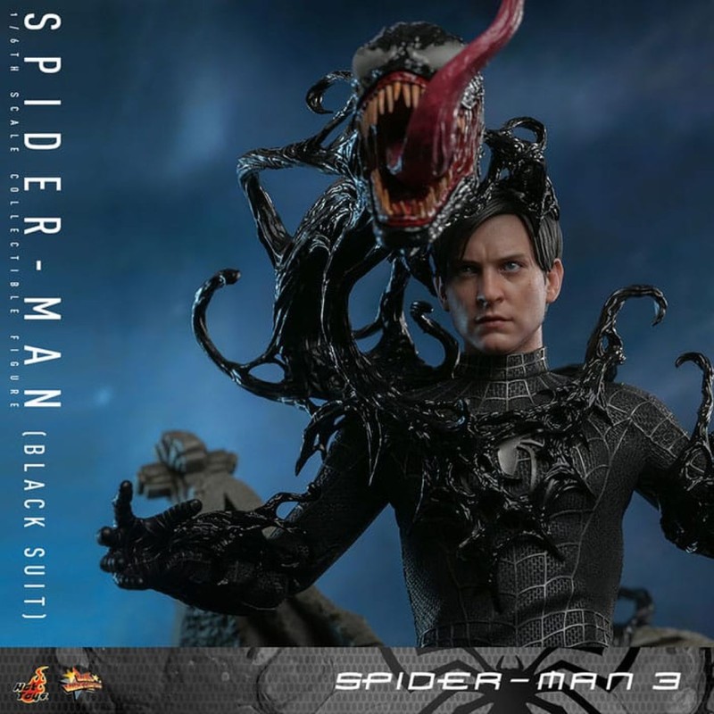 Spider-Man (Black Suit) - Spider-Man 3 - 1/6 Scale Action Figur