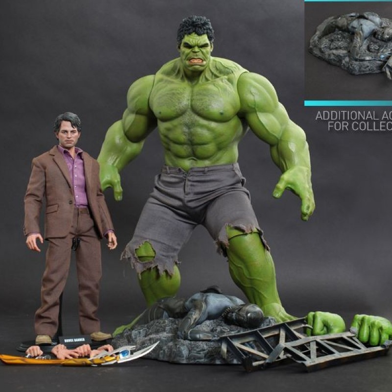 Bruce Banner and Hulk - 1/6 Scale Action Figuren
