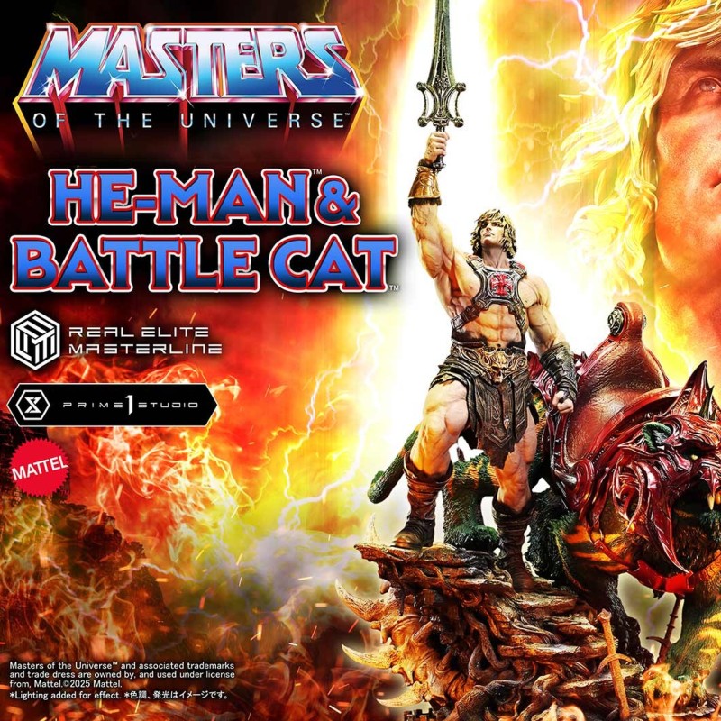 He-Man & Battle Cat - Masters of the Universe - 1/4 Scale Statue