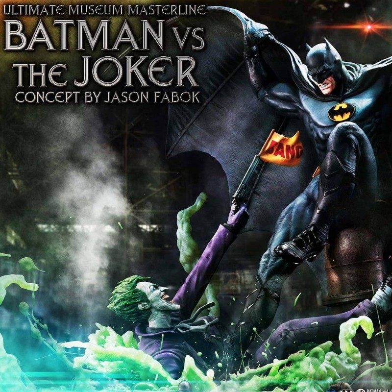 Batman vs. The Joker by Jason Fabok - DC Comics - 1/3 Scale Statue