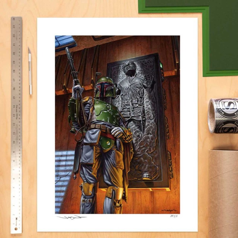 Boba Fett: The Bounty - Star Wars - Kunstdruck 61 x 41 cm