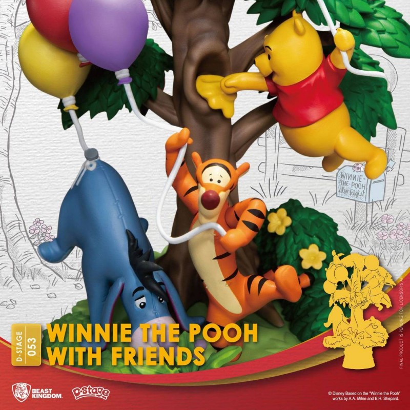 Winnie The Pooh With Friends - Disney - D-Stage PVC Diorama 15 cm