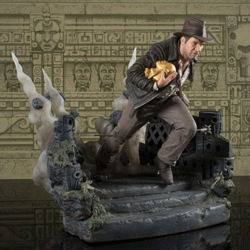 Escape with Idol - Indiana Jones Jäger des verlorenen Schatzes - Gallery PVC Statue