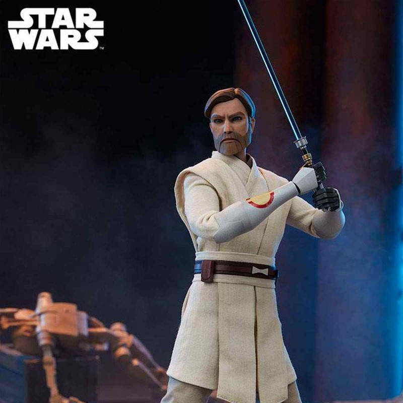 Obi-Wan Kenobi - Star Wars The Clone Wars - 1/6 Scale Figur