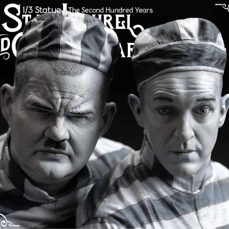 Stan Laurel & Oliver Hardy - The Second 100 Years - 1/3 Scale Resin Statue