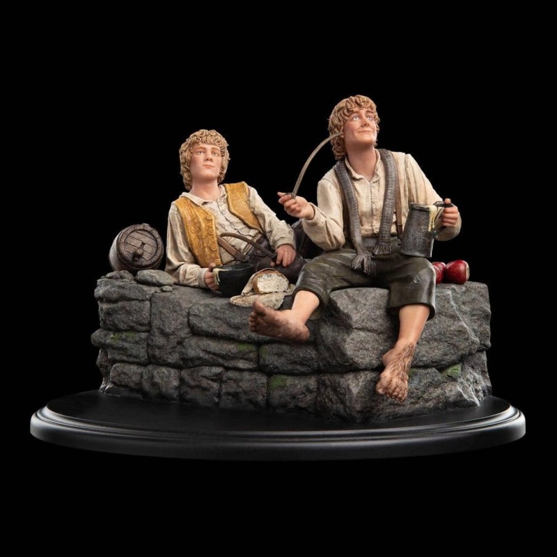 Merry und Pippin - Herr der Ringe - Mini Statue 12 cm