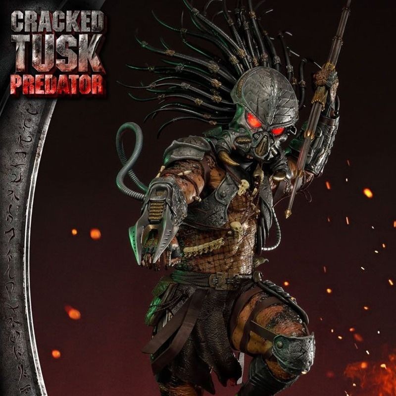 Cracked Tusk Predator - Predator - 1/4 Scale Polystone Statue