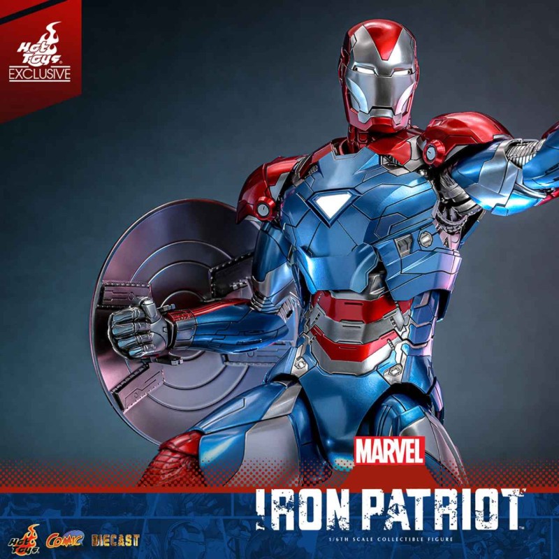 Iron Patriot - Marvel Comics - 1/6 Scale Action Figur