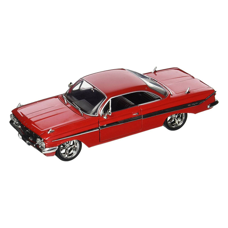 Jada Toys Fast & Furious 1:24 Diecast - Dom's 1961 Chevy Impala (Red)