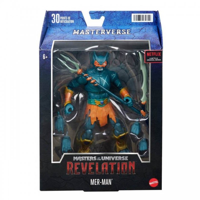 Mer-Man - Masters of the Universe: Revelation Masterverse - Actionfigur 18cm
