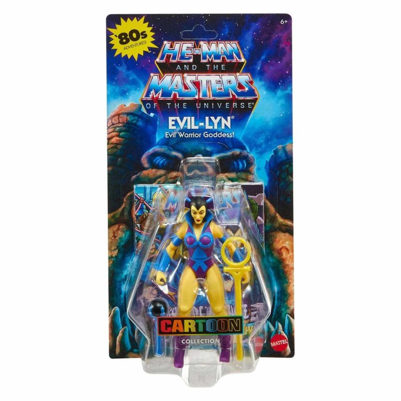 Cartoon Collection: Evil-Lyn - Masters of the Universe Origins - Actionfigur 14cm