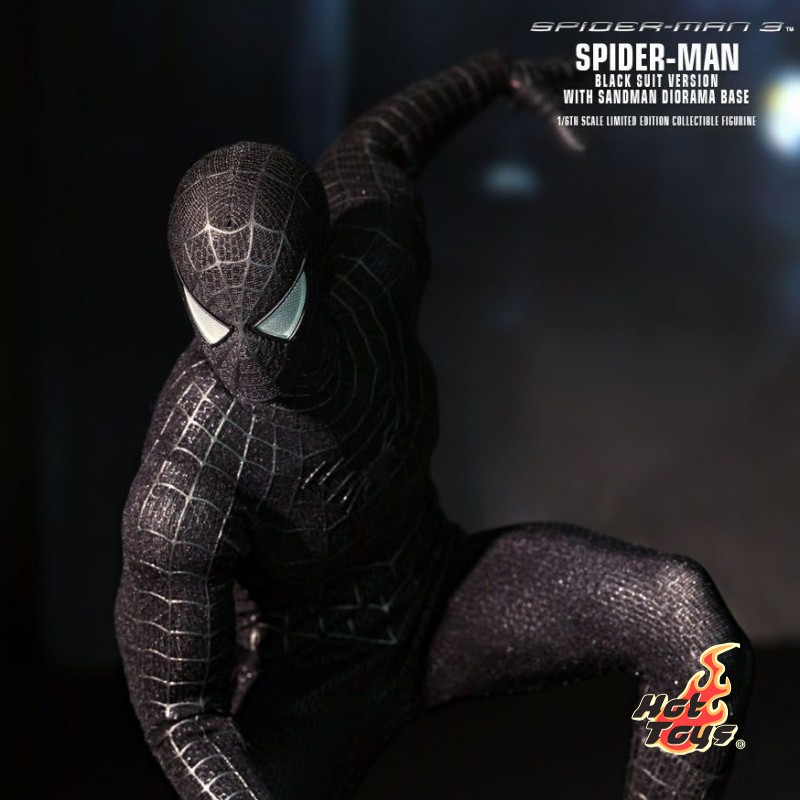 Spider-Man Black Suit Version - 1/6 Scale Action Figur