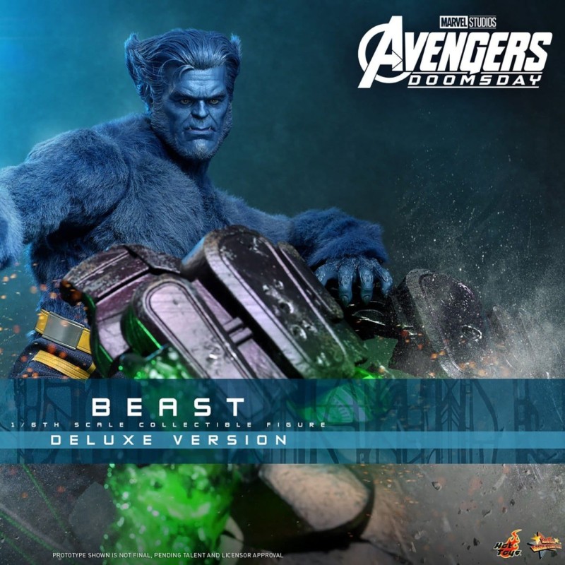 Beast (Deluxe Version) - Avengers: Doomsday - 1/6 Scale Action Figur