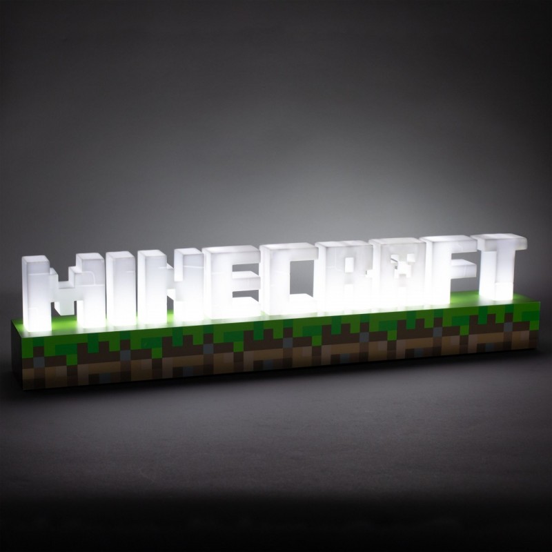 Minecraft Logo - Lampe 30cm
