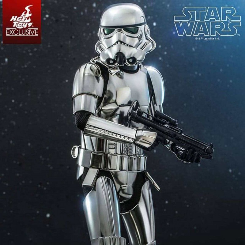 Stormtrooper (Chrome Version) - Star Wars - 1/6 Scale Action Figur