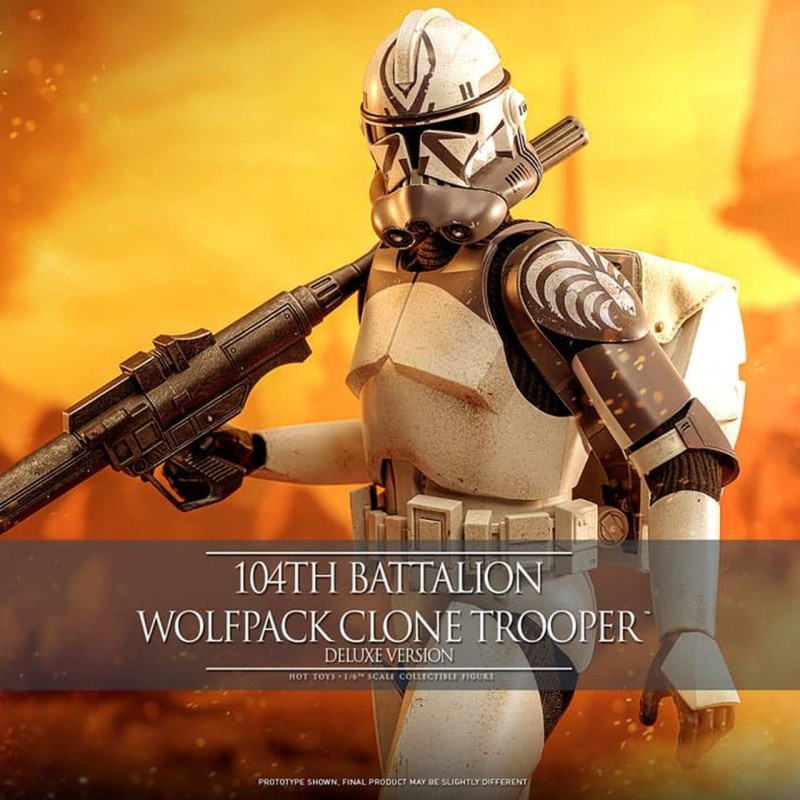 104th Battalion Wolfpack Clone Trooper (Deluxe Version) - Star Wars - 1/6 Scale Figur