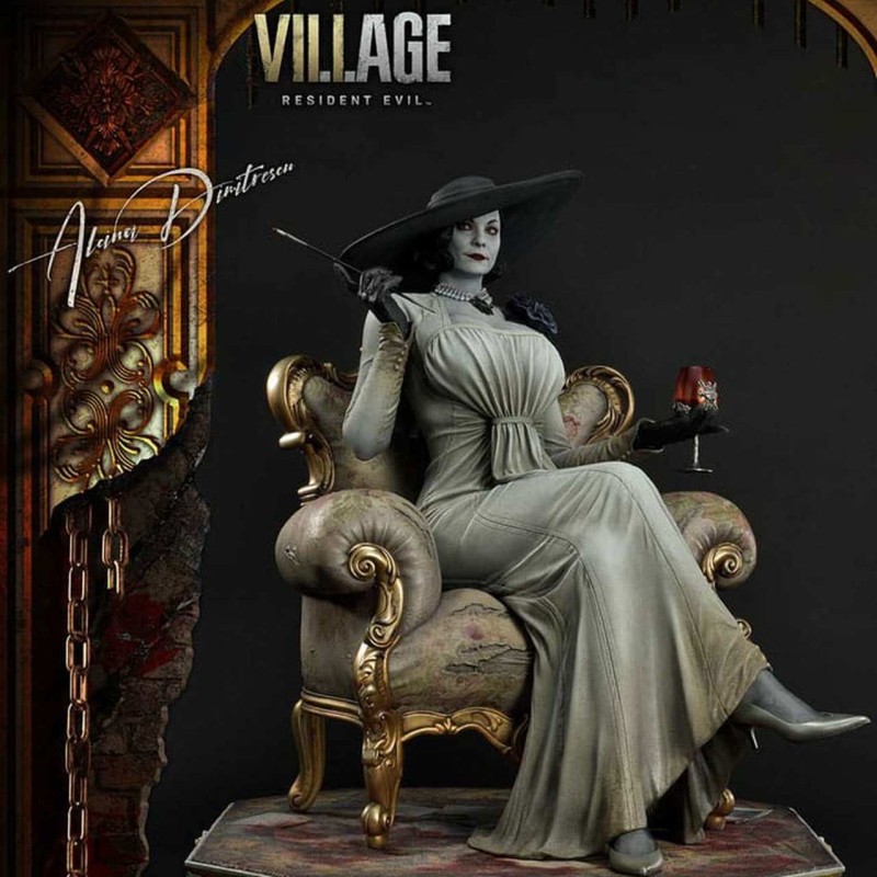 Alcina Dimitrescu - Resident Evil Village - 1/4 Scale Throne Legacy Statue