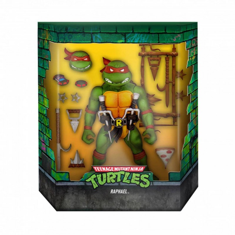 Raphael - Teenage Mutant Ninja Turtles - Ultimates Actionfigur 18cm