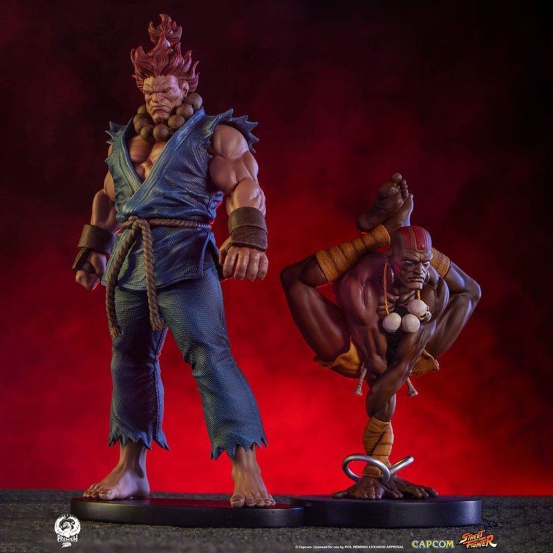 Akuma & Dhalsim - Street Fighter - 1/10 Scale PVC Statuen Set