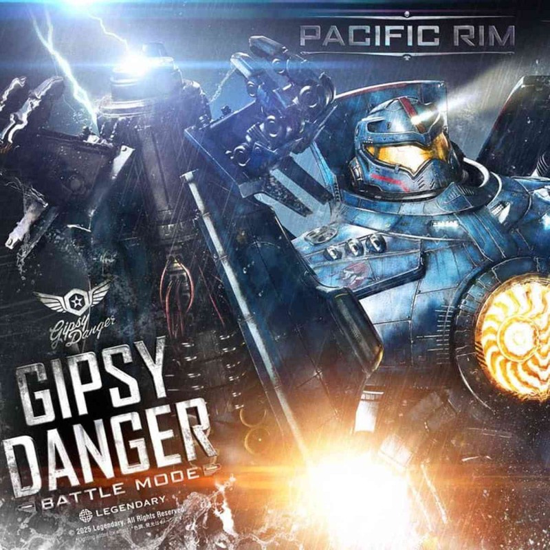Gipsy Danger Battle Mode - Pacific Rim - Polystone Büste