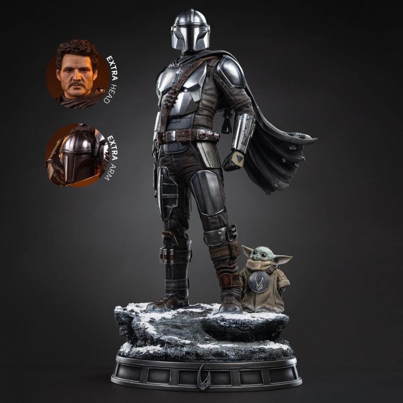Mandalorian and Grogu - The Mandalorian & Grogu - 1/4 Legacy Replica Statue