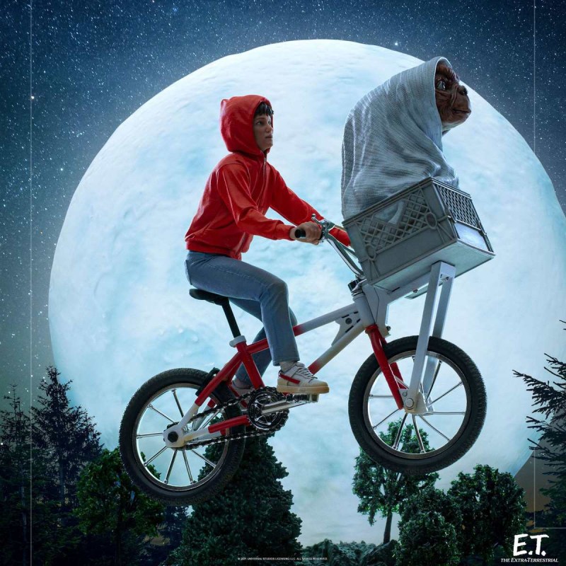 E.T. & Elliot (Beschädigte Verpackung) - E.T. Der Ausserirdische - Deluxe Art Scale 1/10 Statue