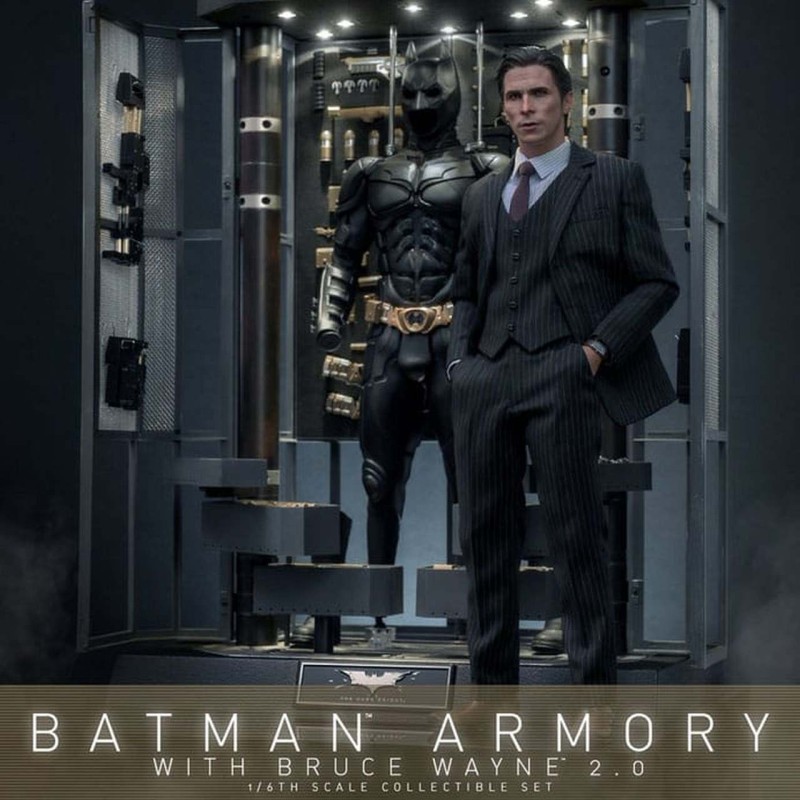 Batman Armory mit Bruce Wayne (2.0) - The Dark Knight - 1/6 Scale