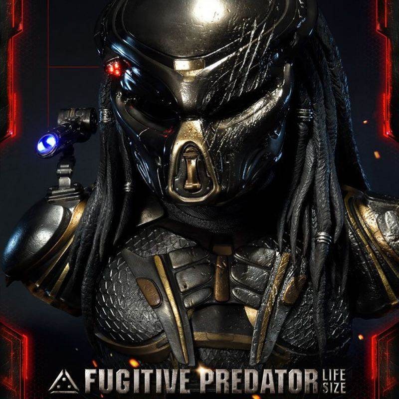 Fugitive Predator Deluxe Version - Predator 2018 - Life-Size Büste