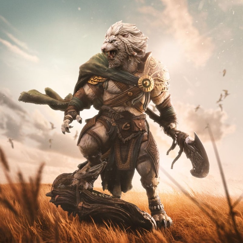 Ajani Goldmane - Magic The Gathering - Art Scale 1/10 Statue