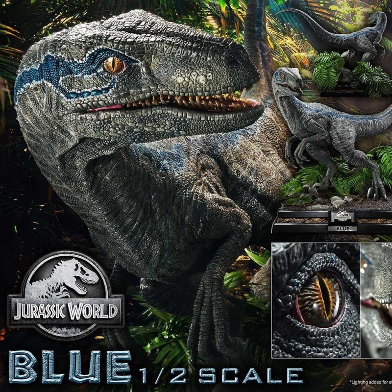 Blue - Jurassic World: Fallen Kingdom - 1/2 Scale Polystone Statue