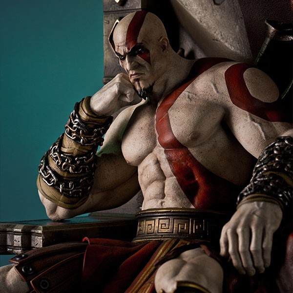 Kratos on Throne - God of War - 1/4 Scale Statue