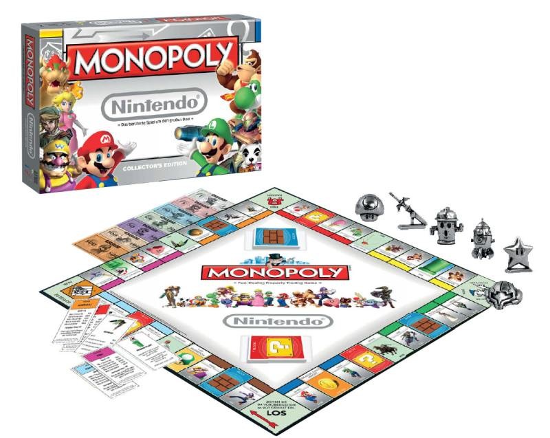 Nintendo - Monopoly - Brettspiel