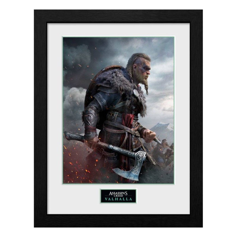 Ultimate Edition - Assassins Creed Valhalla - Poster im Rahmen