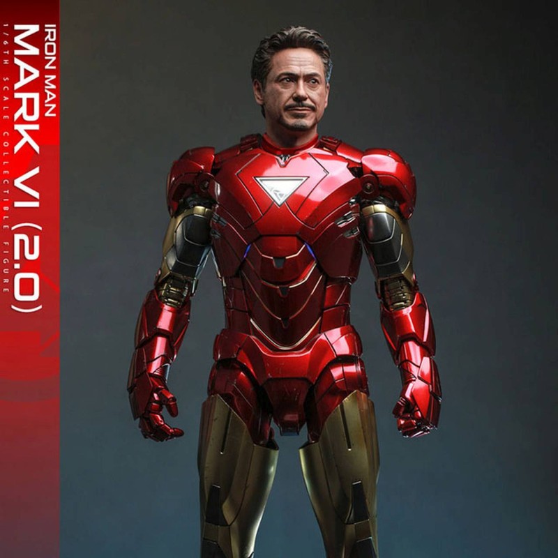Iron Man Mark VI (2.0) - The Avengers - Diecast 1/6 Scale Figur