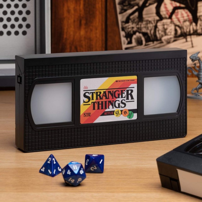 VHS Logo Stranger Things - Lampe 20cm