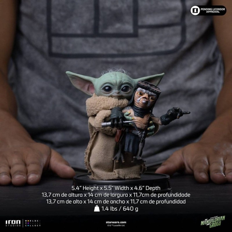 Grogu No Squeezy - The Mandalorian & Grogu - 1/4 Legacy Replica Statue