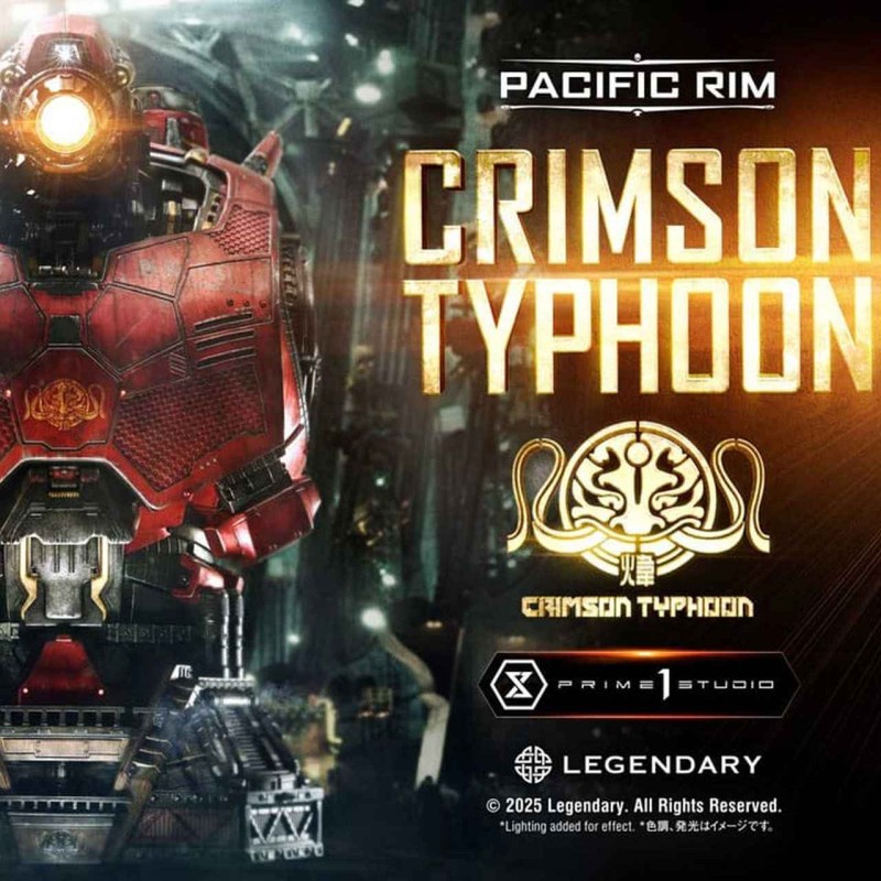 Crimson Typhoon - Pacific Rim - Polystone Büste