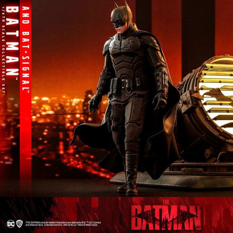 Batman mit Bat-Signal - The Batman - 1/6 Scale Figuren Set