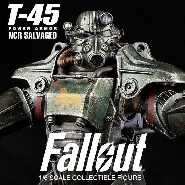 T-45 NCR Salvaged Power Armor - Fallout 4 - 1/6 Scale Action Figur
