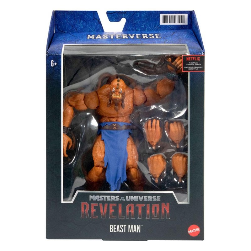 Beast Man - Masters of the Universe: Revelation Masterverse - Actionfigur 18cm